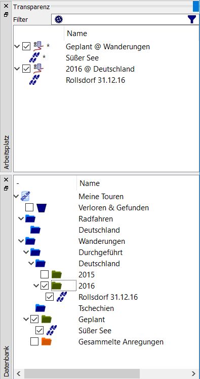 Beispiel für Projektorganisation in einer Datenbank Beispiel Datenbankstruktur